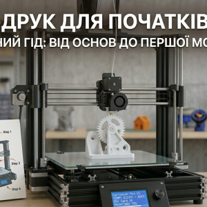 🖨️ 3D-друк для початківців: повний гід від основ до першої моделі
