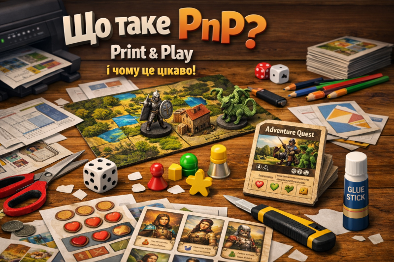 🧩 Що таке PnP (Print & Play) і чому це цікаво.