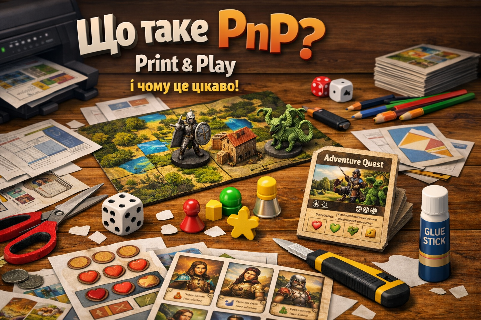🧩 Що таке PnP (Print & Play) і чому це цікаво.