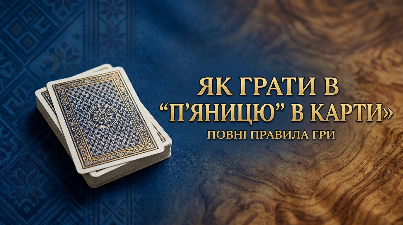 Як грати в “П’яницю” в карти — повні правила гри.