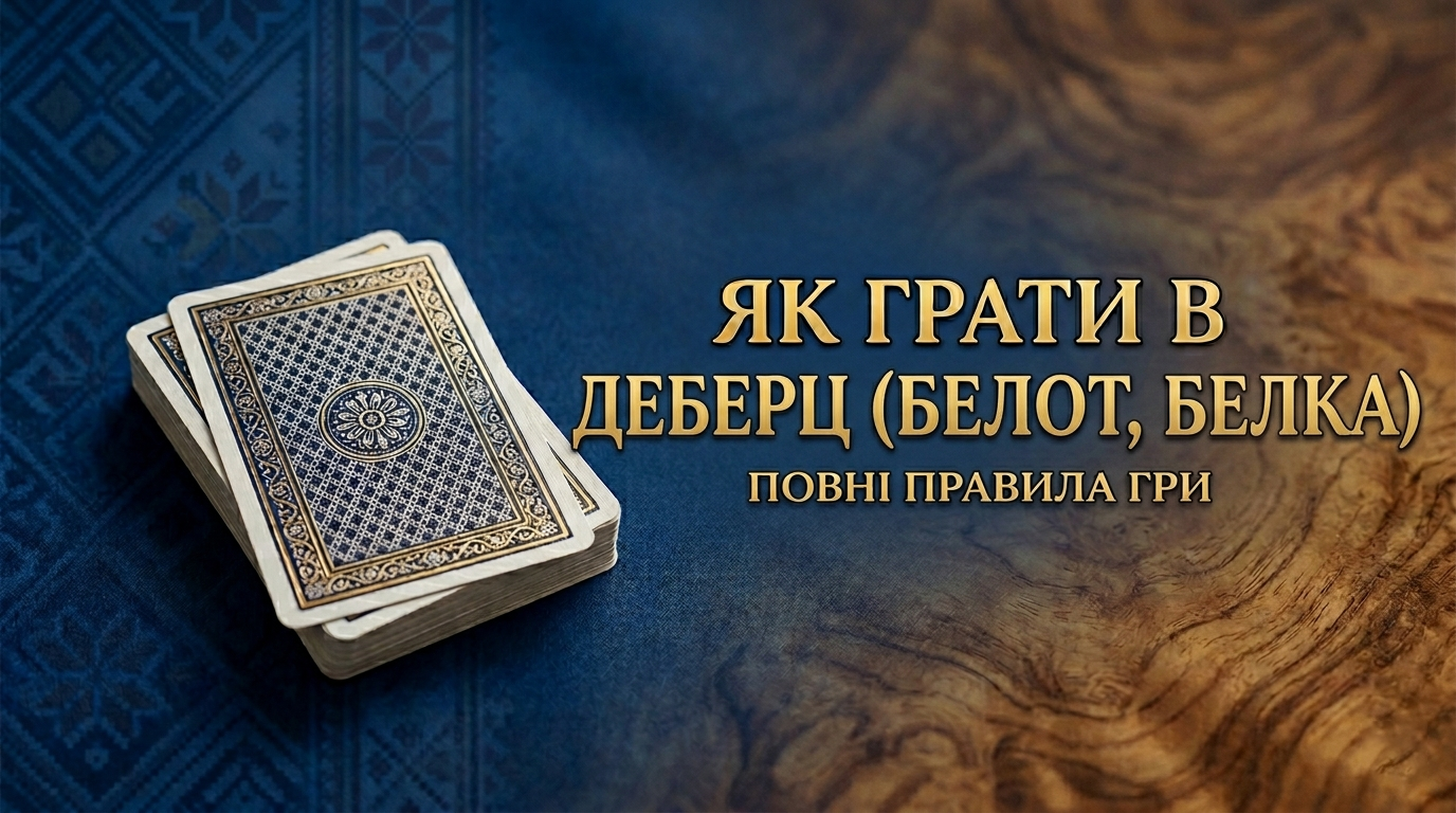 Як грати в Деберц (Белот, Белка) — повні правила гри.